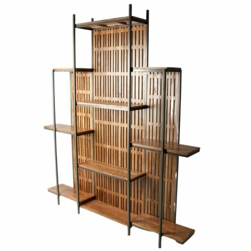 The Loft Folding Room Divider Shelving Unit - Image 3
