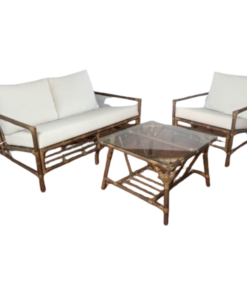 Alternative view of Brighton Armchair - Soil Brown