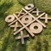 Teak Giant Noughts and Crosses (Garden)
