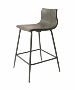 Boston Counter Stool in Grey (Set of 2)
