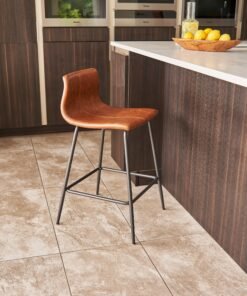 Boston Counter Stool in Tan (Set of 2)
