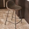 Glover Set of 2 Counter Stools in Grey