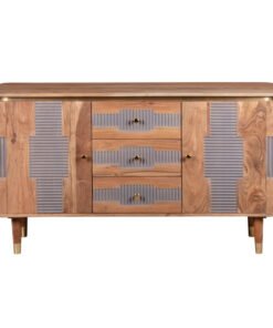 Alternative view of Wilton Acacia Wood 2 Door 3 Drawer Sideboard
