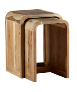 Alternative view of Aspen Nest of 2 Tables Wooden