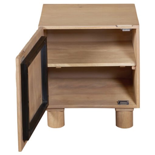 Austin Solid Wood Bedside Table - Image 4