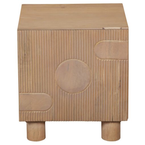 Austin Solid Wood Bedside Table - Image 2