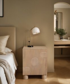 Austin Solid Wood Bedside Table