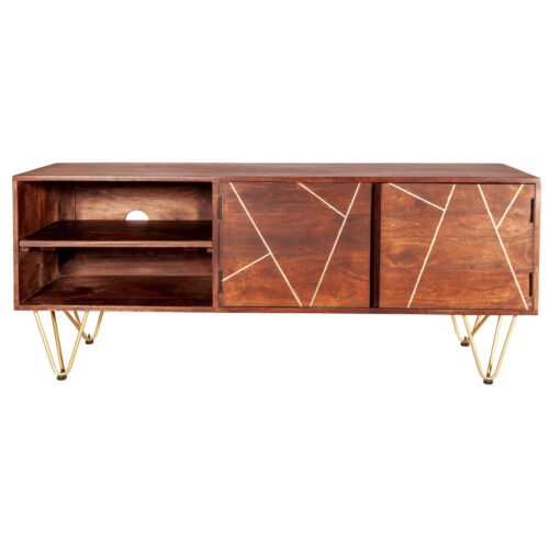 Dark Gold TV Media Unit - Image 3