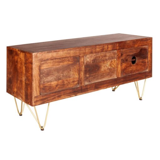 Dark Gold TV Media Unit - Image 5