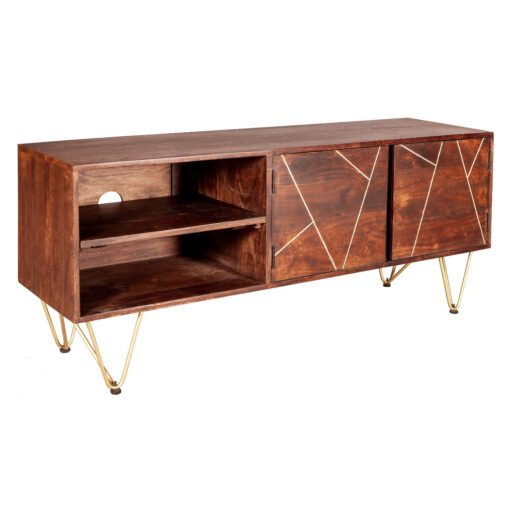 Dark Gold TV Media Unit - Image 2