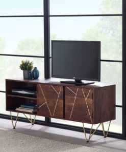 Dark Gold TV Media Unit