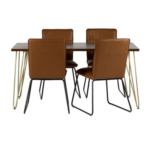 Dark Gold Dining Table - Image 5