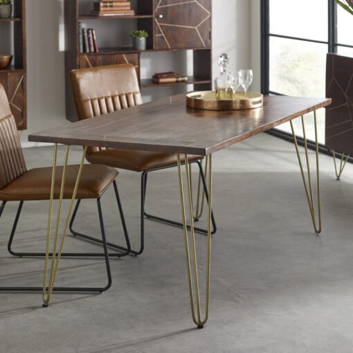 Dark Gold Dining Table - Image 2