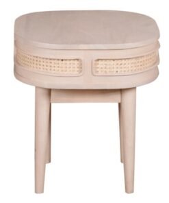 Alternative view of Valencia Cane & Mango Wood Bedside Table