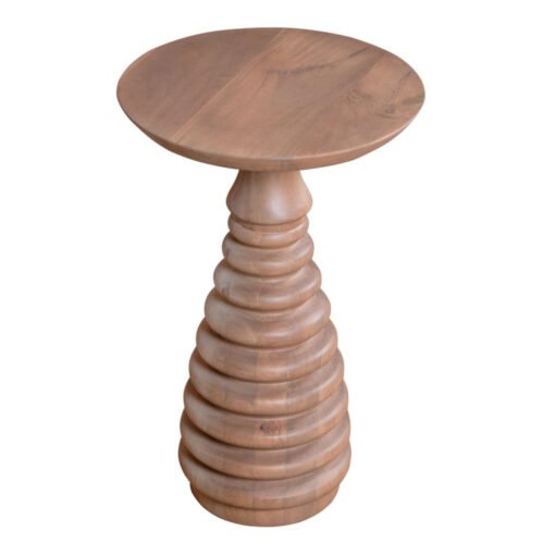 Valencia Mango Wood Side Table - Image 3