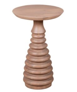 Alternative view of Valencia Mango Wood Side Table