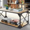 Rustic Industrial Coffee Table