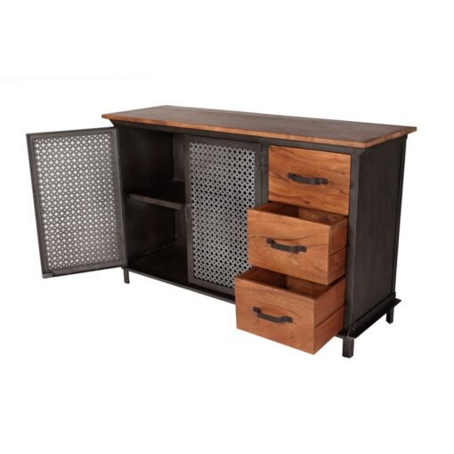 Evoke 3 Drawer Sideboard - Image 4