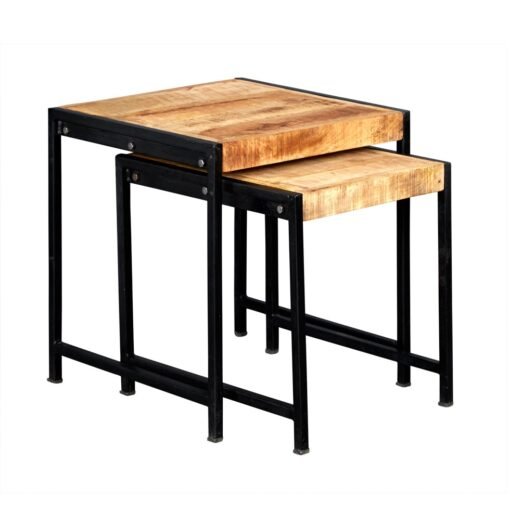 Cosmo Industrial Nest of 2 Tables - Image 2