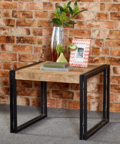 Soft Industrial Small Coffee / Side Table