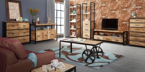 Cosmo Industrial Large TV Unit - Image 2
