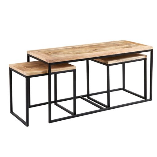 Cosmo Industrial John Long Coffee Table - Image 2