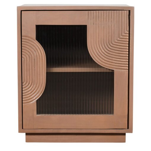 Indus Solid Wood Bedside Table - Image 3