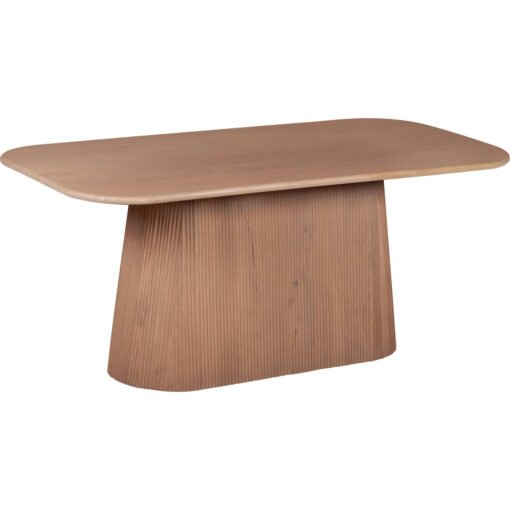 Indus Solid Wood 6-8 Seater Dining Table - Image 4