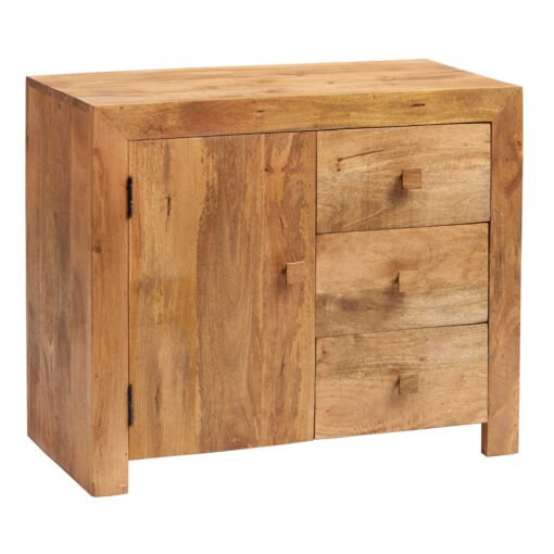 Toko Light Mango 3 Drawer Sideboard - Image 2