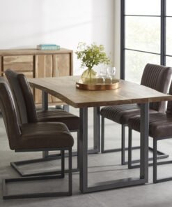 Alternative view of Baltic Live Edge Dining Table 1.5m