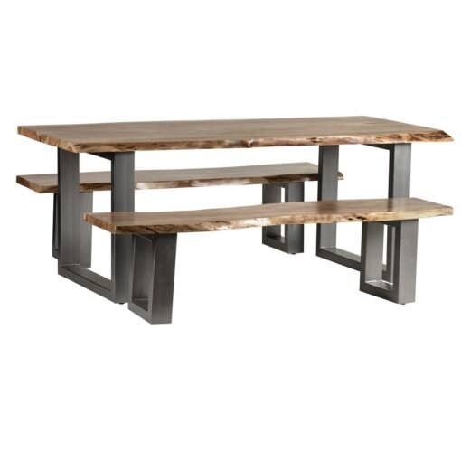 Baltic Live Edge Large Dining Table 2m - Image 4