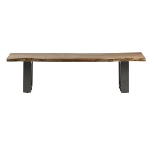 Baltic Live Edge Large Dining Bench - Image 3