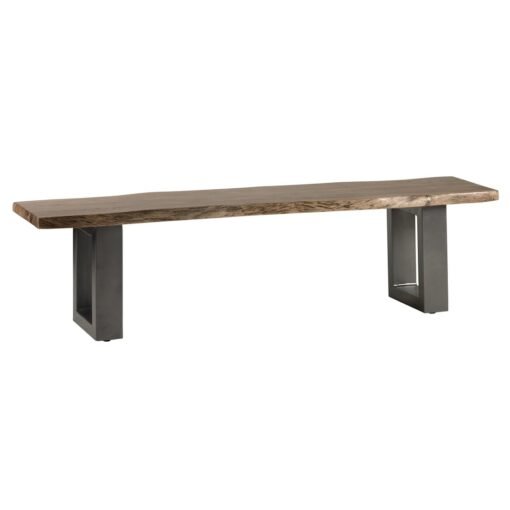 Baltic Live Edge Large Dining Bench - Image 4