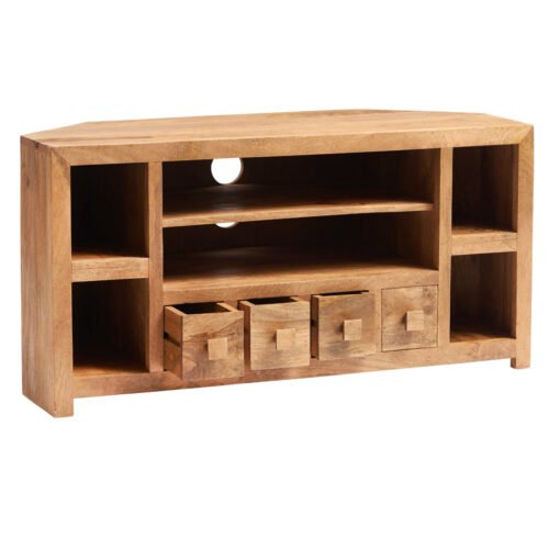 Toko  Light Mango Corner TV Unit - Image 2