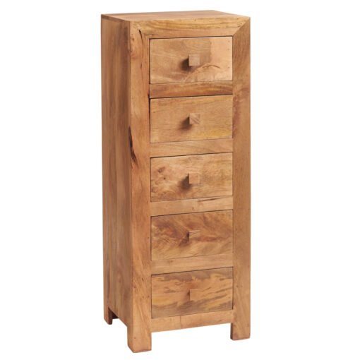 Toko Light Mango 5 Drawer Chest - Image 2