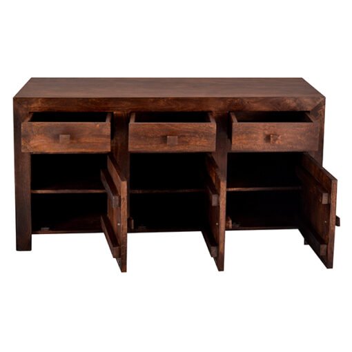 Toko Dark Mango Large Sideboard - Image 4