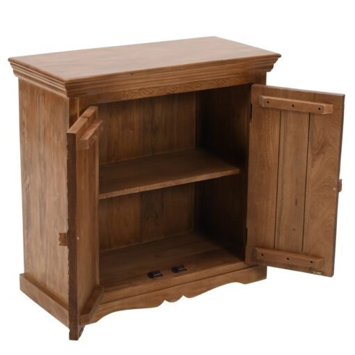Artwork Mango Wood Sideboard with 2 Doors - Image 4