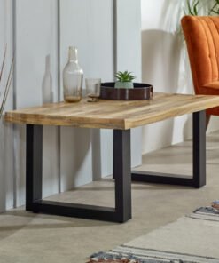 Alternative view of Surrey Solid Wood & Metal Coffee Table