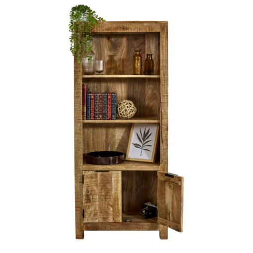 Surrey Solid Wood Bookcase with Doors - Image 7