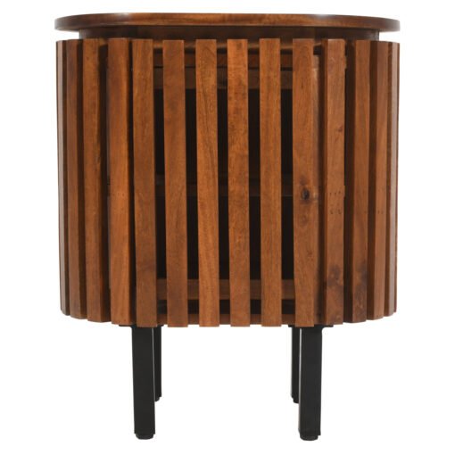 Slatted Bedside Table - Image 3