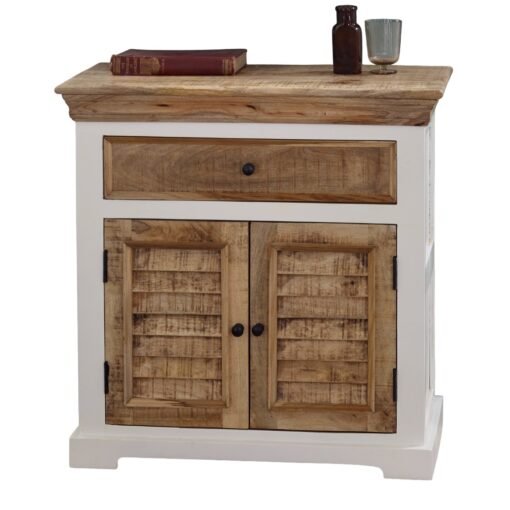Alfie Wood Sideboard - 1 Drawer & 2 Doors - Image 6