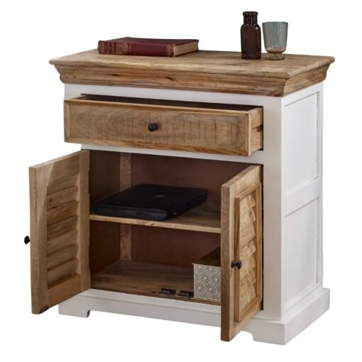 Alfie Wood Sideboard - 1 Drawer & 2 Doors - Image 7