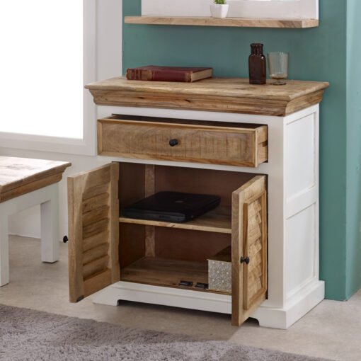 Alfie Wood Sideboard - 1 Drawer & 2 Doors - Image 9