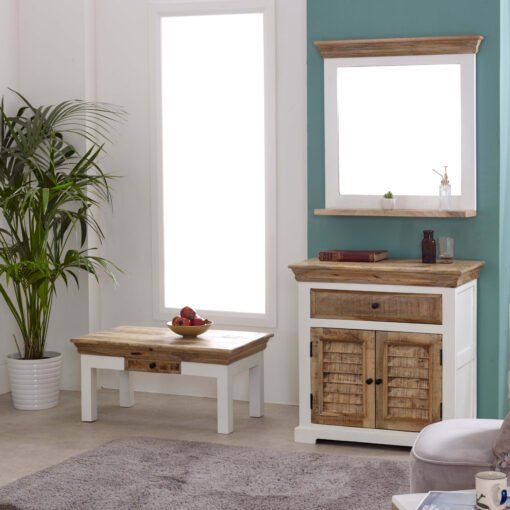 Alfie Wood Sideboard - 1 Drawer & 2 Doors - Image 10