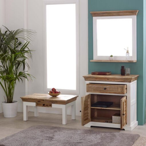 Alfie Wood Sideboard - 1 Drawer & 2 Doors - Image 11