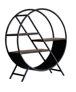 Alternative view of Soft Industrial Round Open Bookcase
