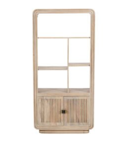 Alternative view of Hudson Carved Mango Wood Bookcase