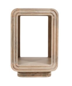 Alternative view of Hudson Carved Mango Wood Side Table