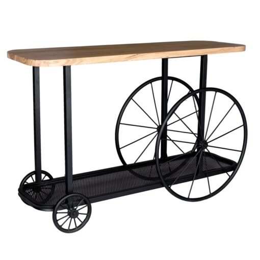 Craft Wheel Console Table - Image 2