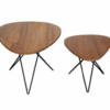 The Loft Set of 2 Plectrum Sidetables